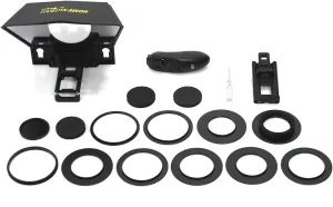HomeStream Smartphone Teleprompter for DSLR, Mirrorless Cameras, Smartphones w/Bluetooth Remote