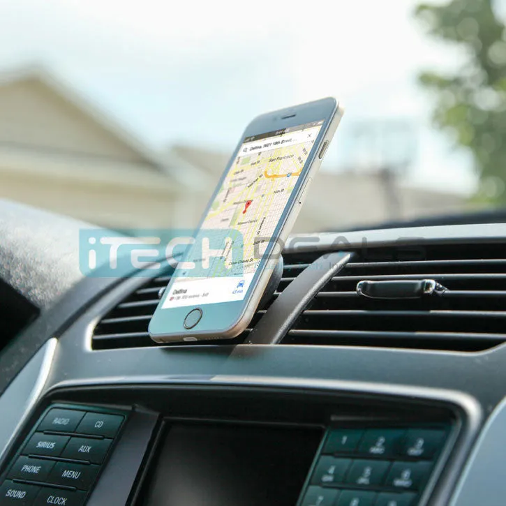 iTD Gear Universal Magnetic Car Vent Mount Holder in Black