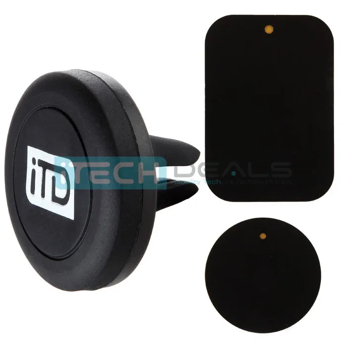 iTD Gear Universal Magnetic Car Vent Mount Holder in Black