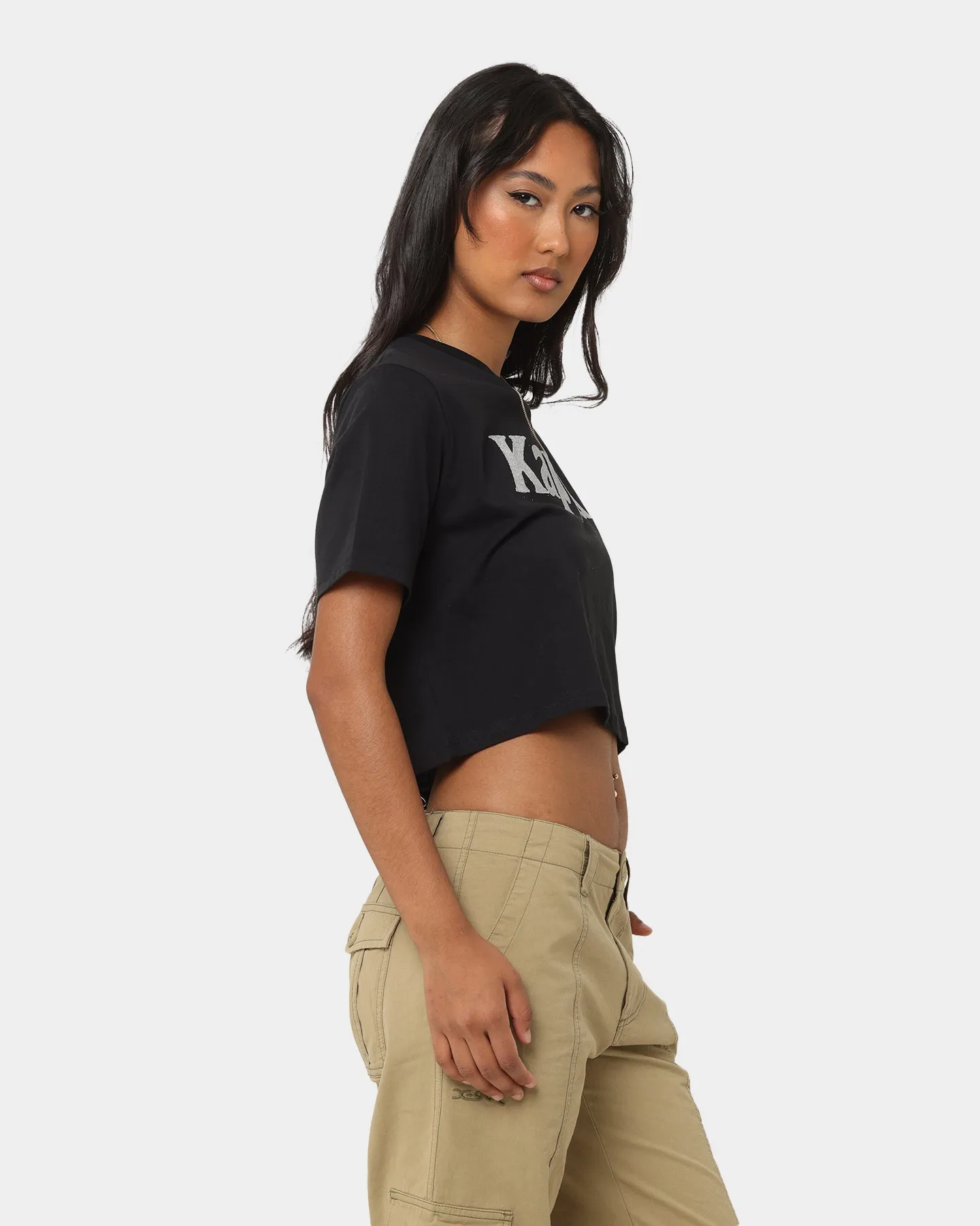 Kappa Women's Authentic Elegraphy T-Shirt Black