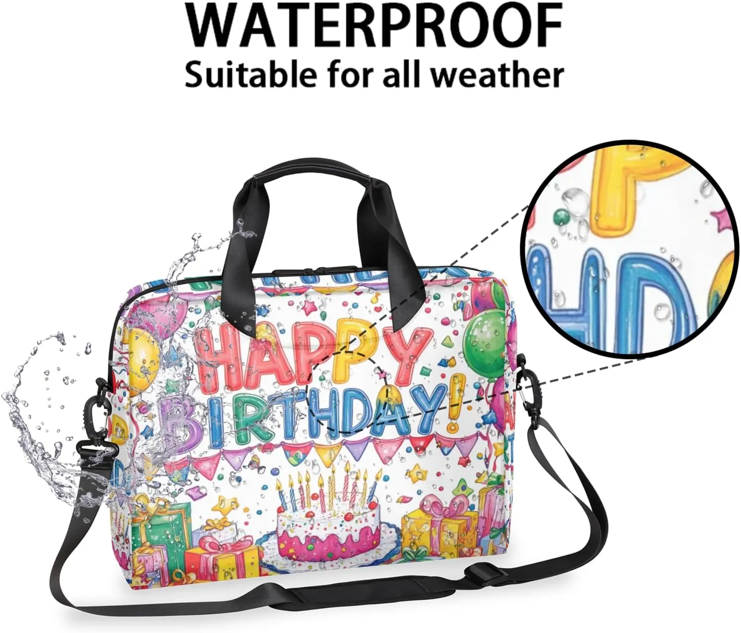 Laptop Bag for 14 15 15.6 Inch Waterproof Laptop Sleeve Case Computer Bag