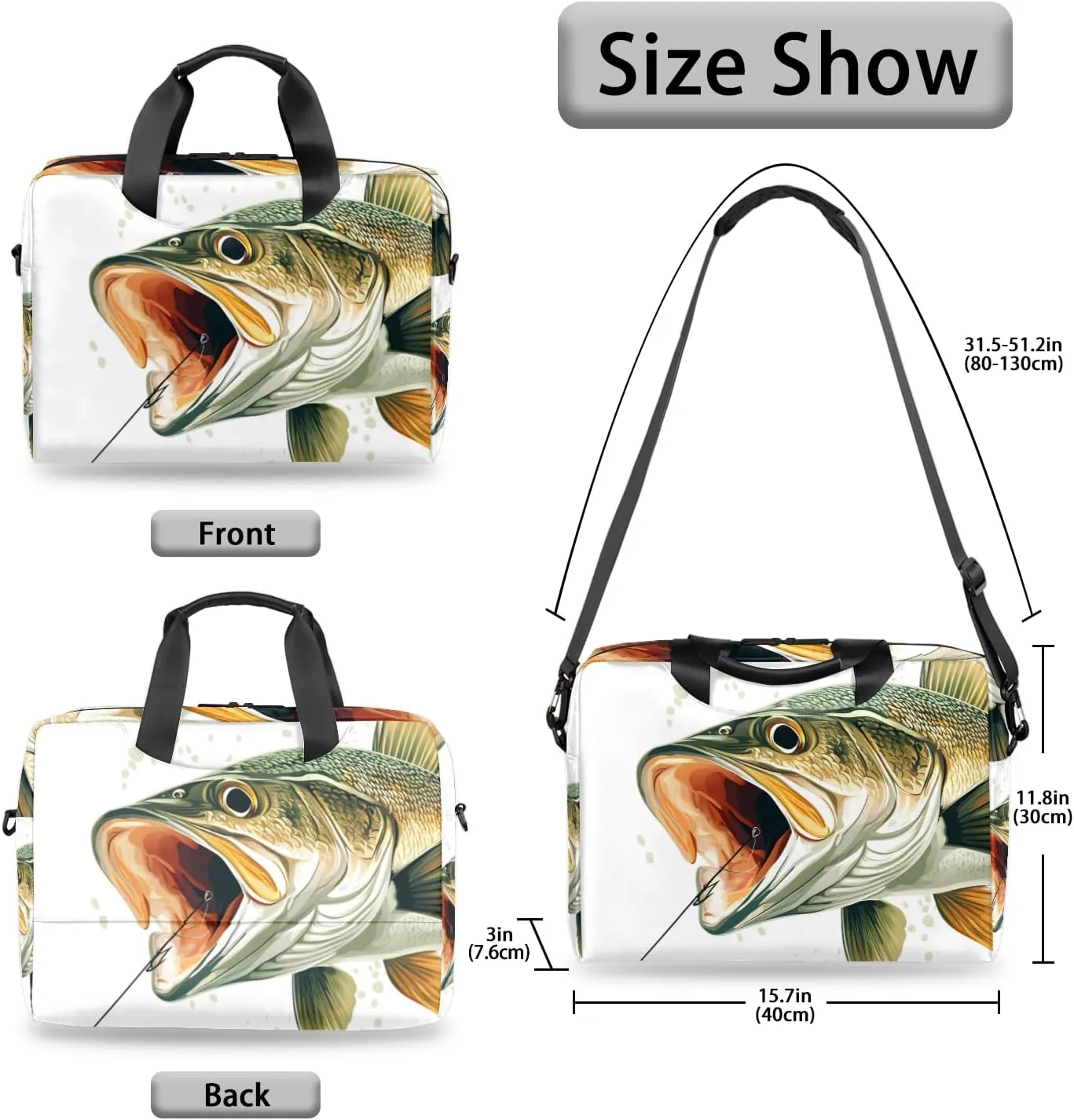 Laptop Bag for 14 15 15.6 Inch Waterproof Laptop Sleeve Case Computer Bag