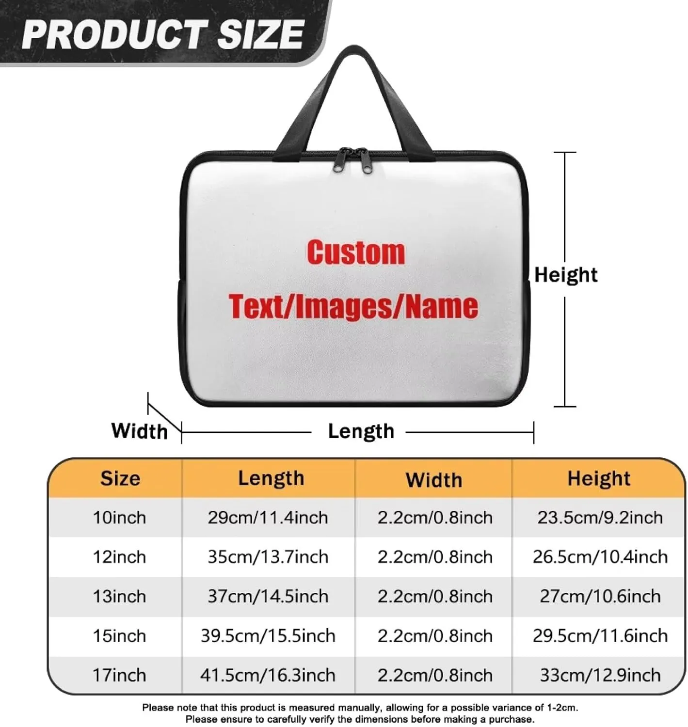 Laptop Bag for Women Men 10-17 Inch Waterproof Pu Leather Laptop Briefcase Handbag Portable Work Computer Tote Bag