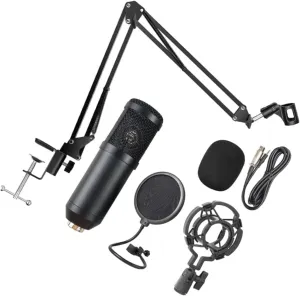 Live Microphone Condenser Gaming Mic for Recording Compatible Random Color