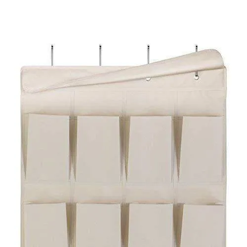 Mindspace Over The Door Shoe Organizer Rack | Hanging Shoe Organizer for Closet for Closet Organization & Laundry Room, Pantry, Bathroom Organizer