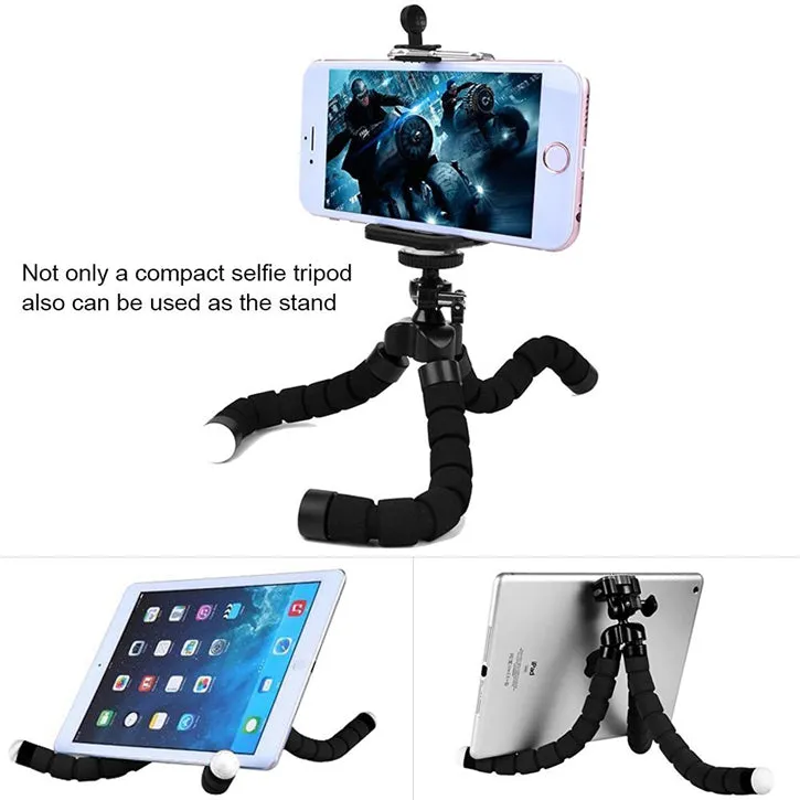 Mini Portable and Adjustable Tripod for Mobile Phones and Digital Cameras