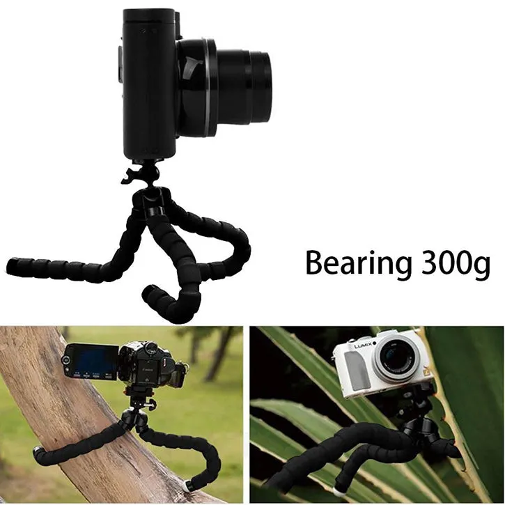 Mini Portable and Adjustable Tripod for Mobile Phones and Digital Cameras