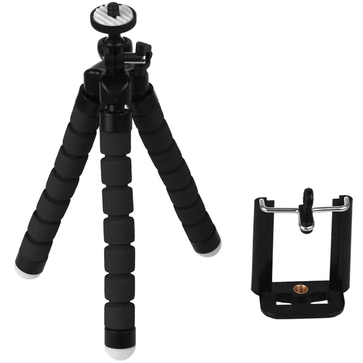 Mini Portable and Adjustable Tripod for Mobile Phones and Digital Cameras