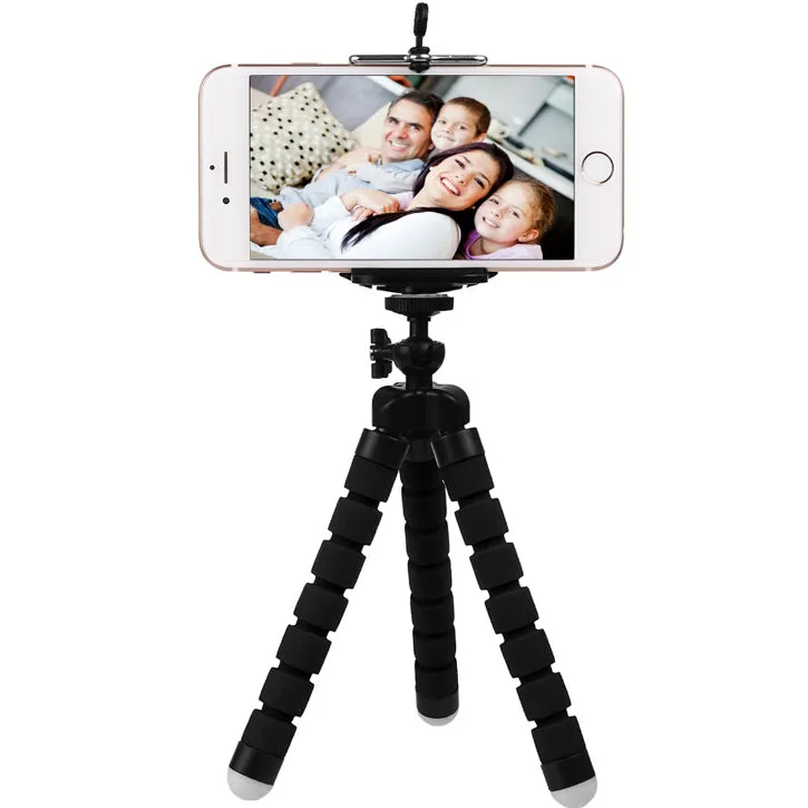 Mini Portable and Adjustable Tripod for Mobile Phones and Digital Cameras