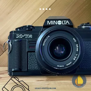 Minolta X-7A w/ 35mm lens 2.8
