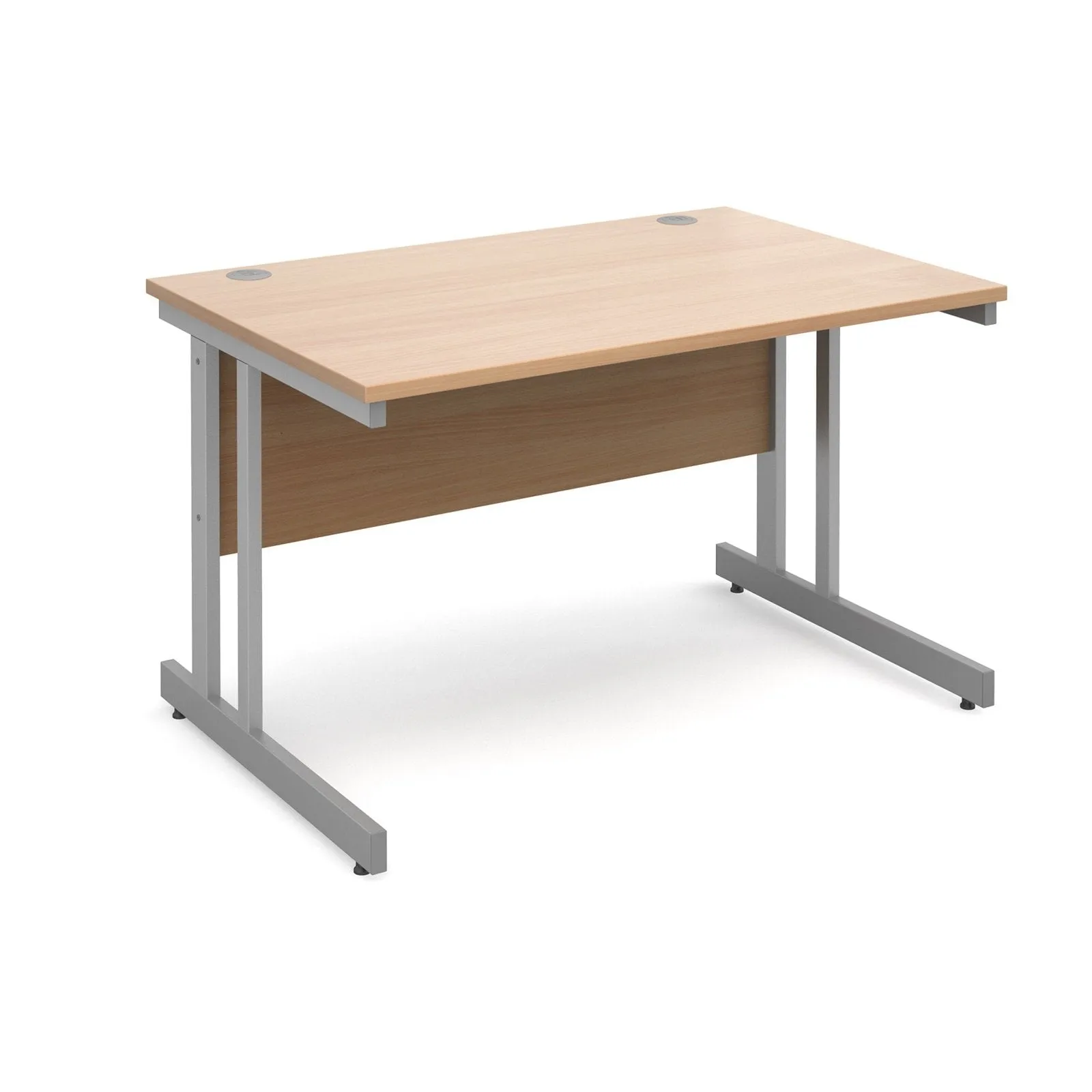 Momento cantilever leg straight desk 800 deep
