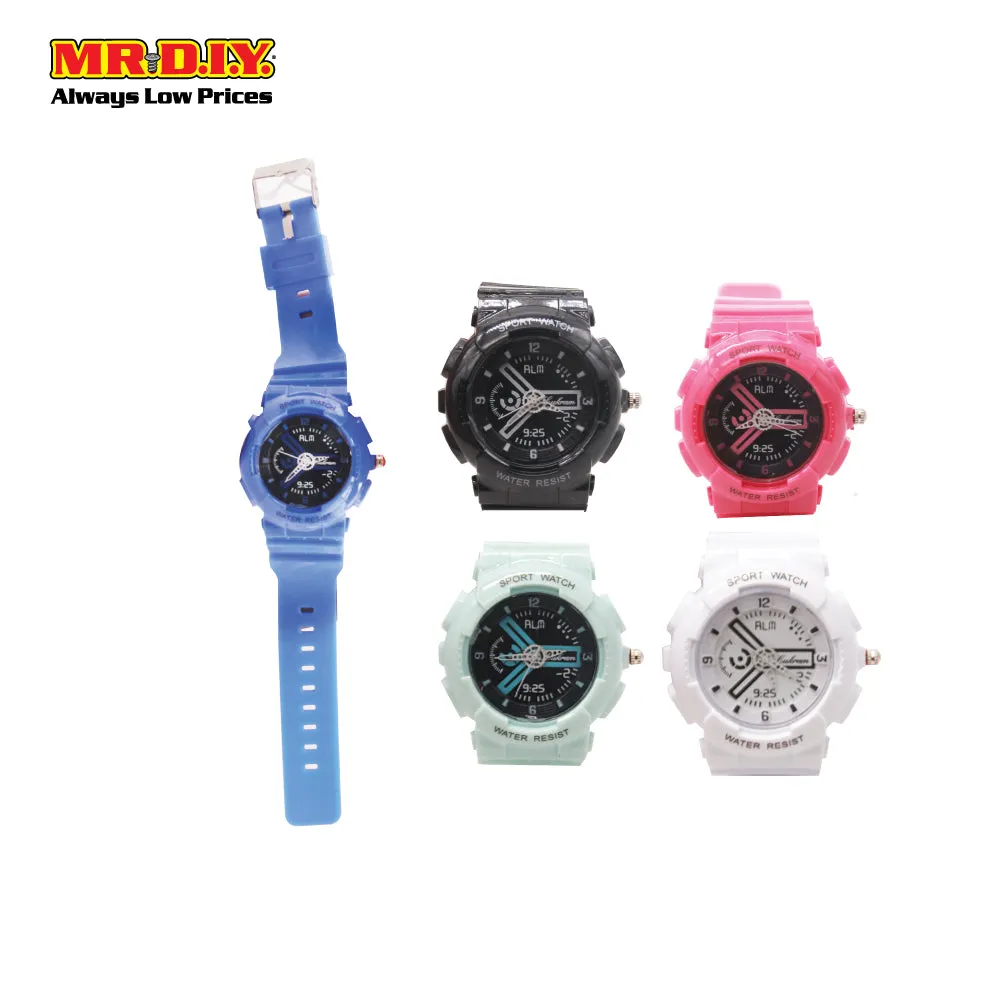 (MR.DIY) Display Digital Chronograph Watch