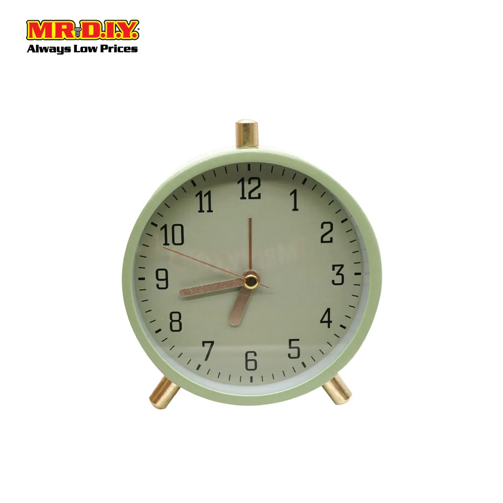 (MR.DIY) Portable Elegant Design Alarm Clock