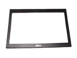 New Dell OEM Latitude E6400 14.1" LCD Front Trim Cover Bezel Plastic NO CAMERA Port WITH Microphone Hole For WXGA Display C577T