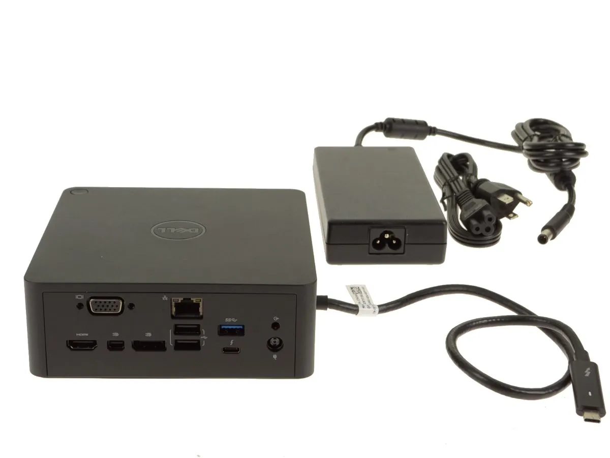New Dell OEM TB15 Thunderbolt Docking Station  180 Watt Power Adapter 180W 3C56F