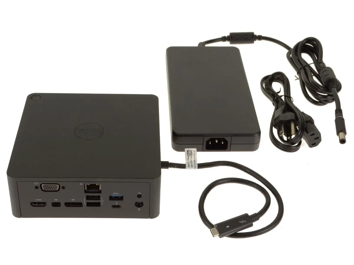 New Dell OEM TB15 Thunderbolt Docking Station  240 Watt Power Adapter 240W TX2CP
