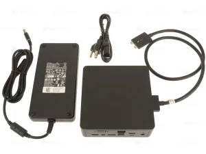 New Dell OEM TB18DC Thunderbolt USBC Docking Station  240 Watt Power Adapter 240W 2RRTM 1RPC0