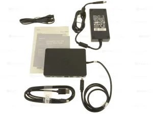 New Dell OEM WD15 USB-C Docking Station Kit  180-watt Power Adapter 5FDDV PM41V 16X4Y