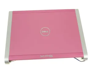 New Dell OEM XPS M1530 15.4" LCD Back Cover Lid w/Hinges For LED Display PINK