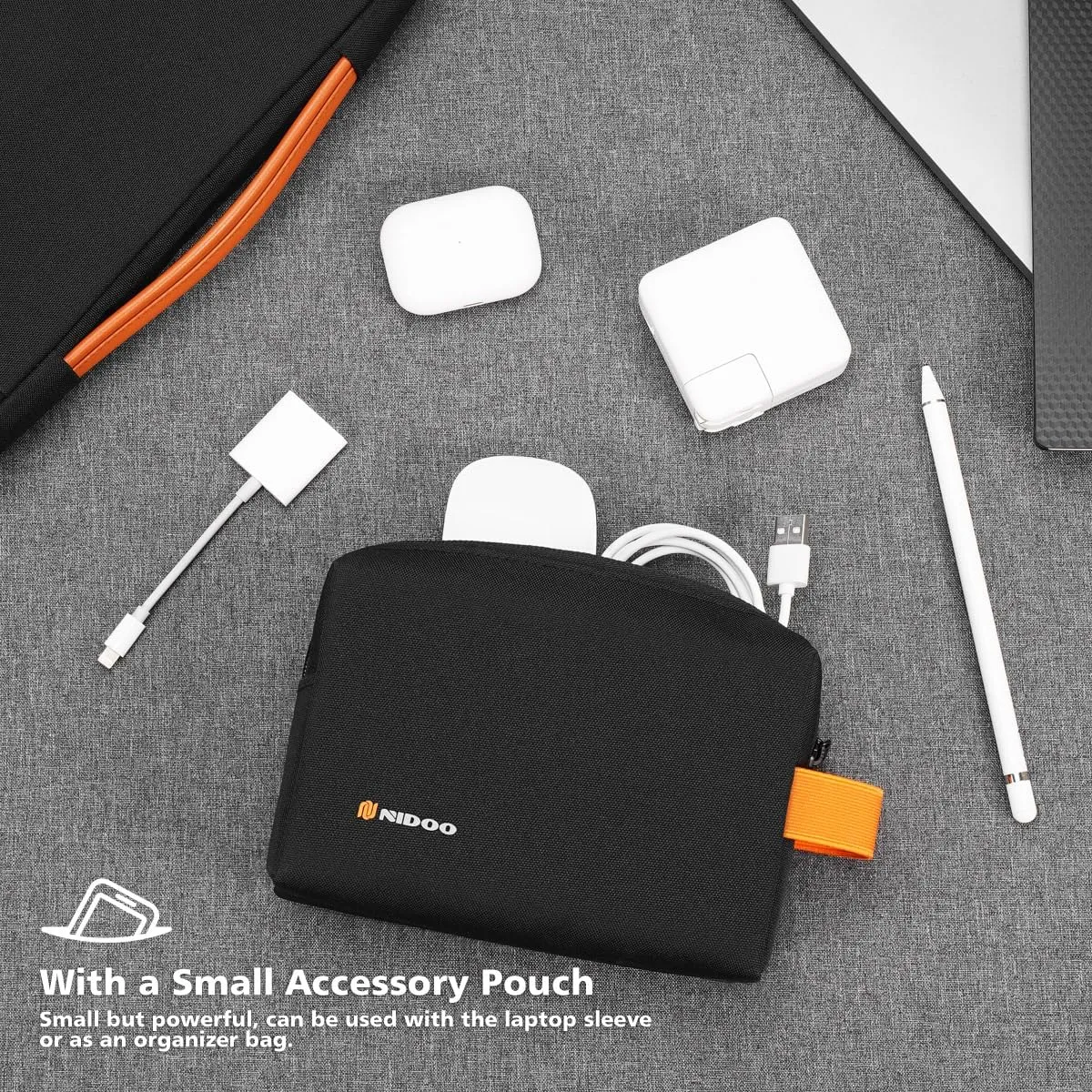 NIDOO 17.3 inch Laptop Sleeve Computer Carrying Case for 17.3" Lenovo Legion 5 / 5i / IdeaPad L340 / HP Gaming Pavilion 17 / Envy Laptop 17 / Acer Chromebook 317 / Asus ZenBook Pro 17 / Dell G7 17