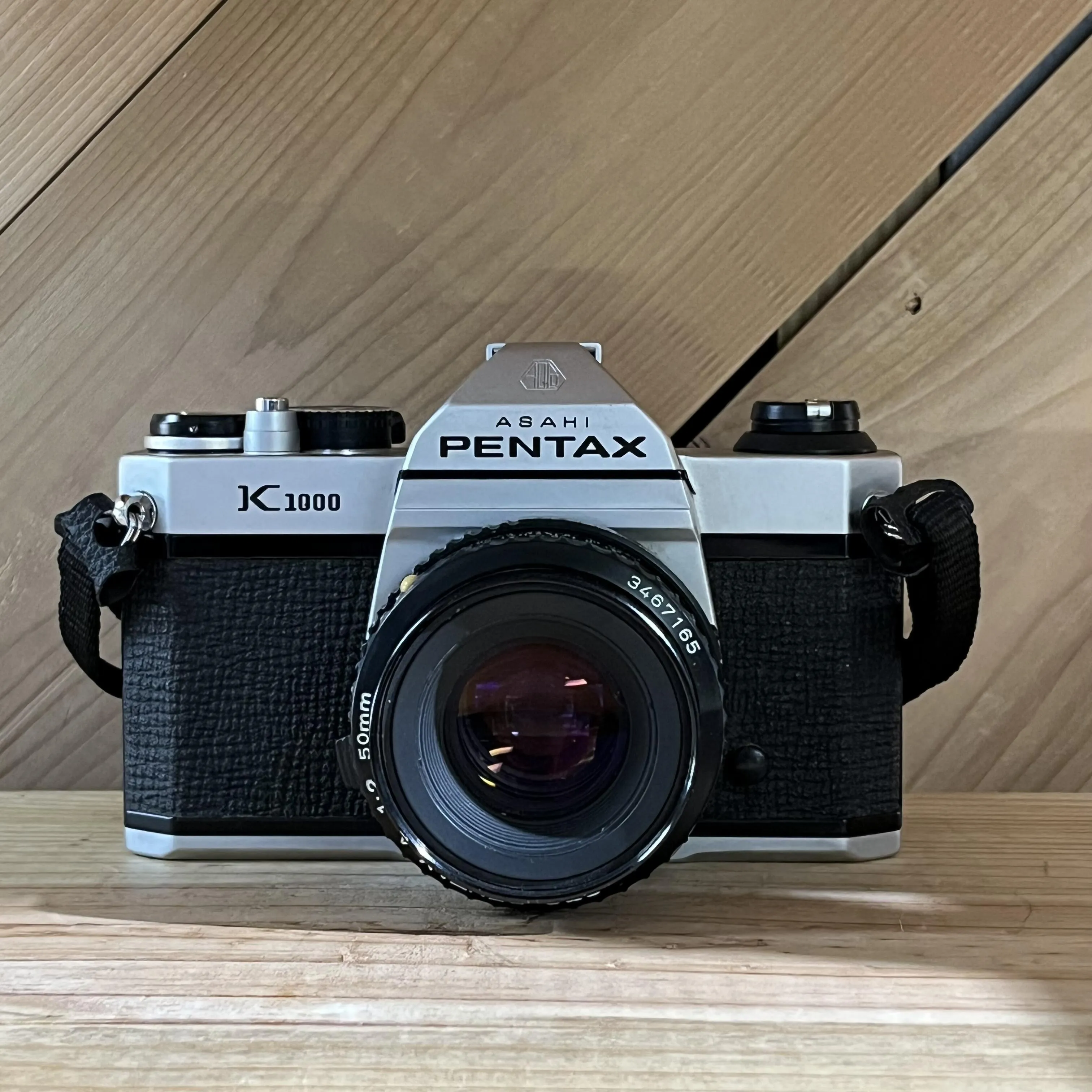 Pentax K1000 with SMC Pentax 50mm f/2.8 Lens (0317)