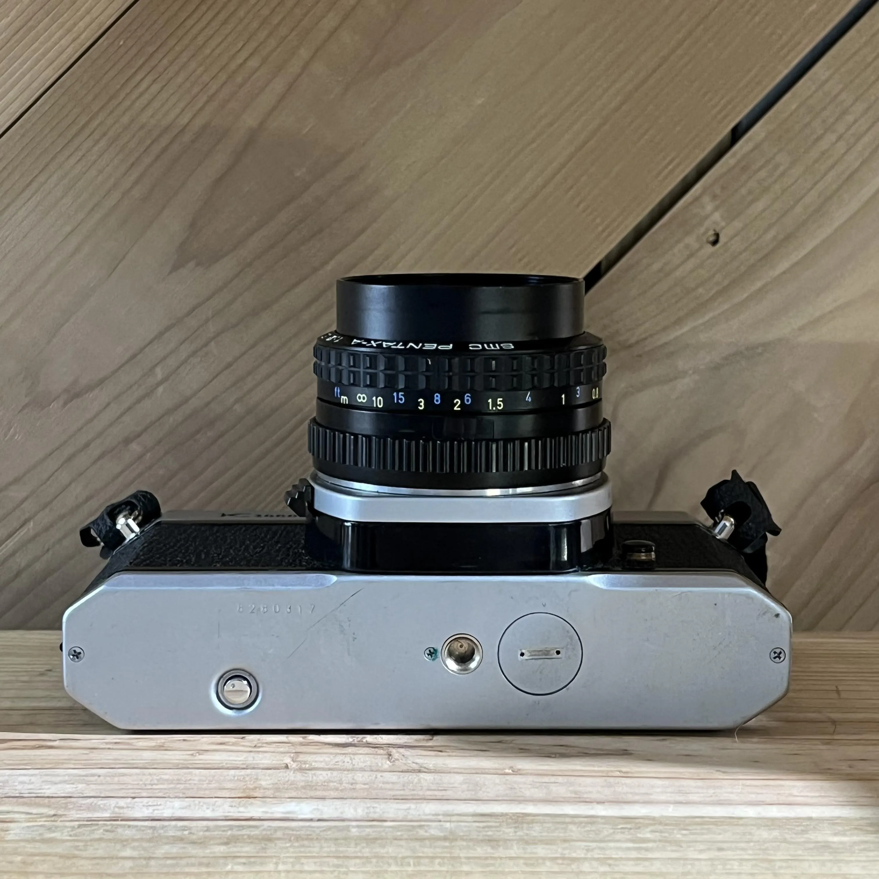 Pentax K1000 with SMC Pentax 50mm f/2.8 Lens (0317)