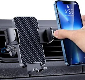 Phone Mount for Car Phone Holders Cell Phone Holder Hands Free Phone Stand for Car Vent Automobile Mount Fit iPhone Android Smartphone Universal