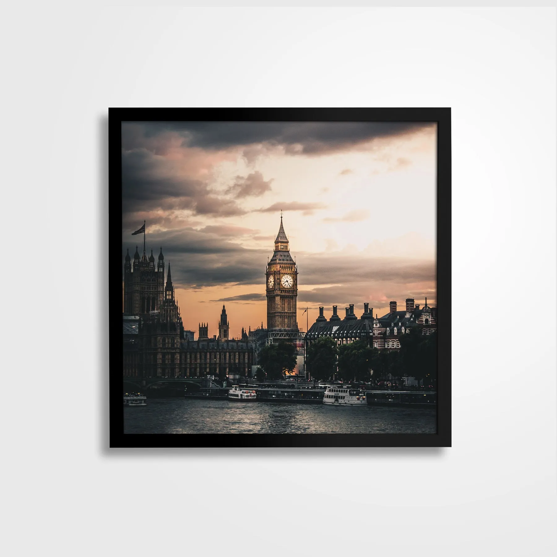 Photo Tiles - Black Framed Hangtiles