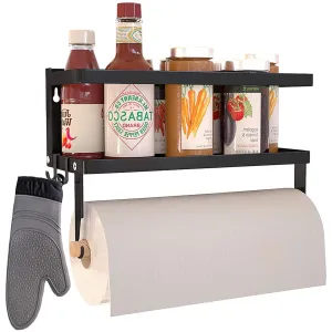 Plantex Magnetic Spice Rack for Refrigerator,Spice Storage Fridge Shelf for Kitchen Organizer,Easy to Use,Drill free-Bathroom Accessories