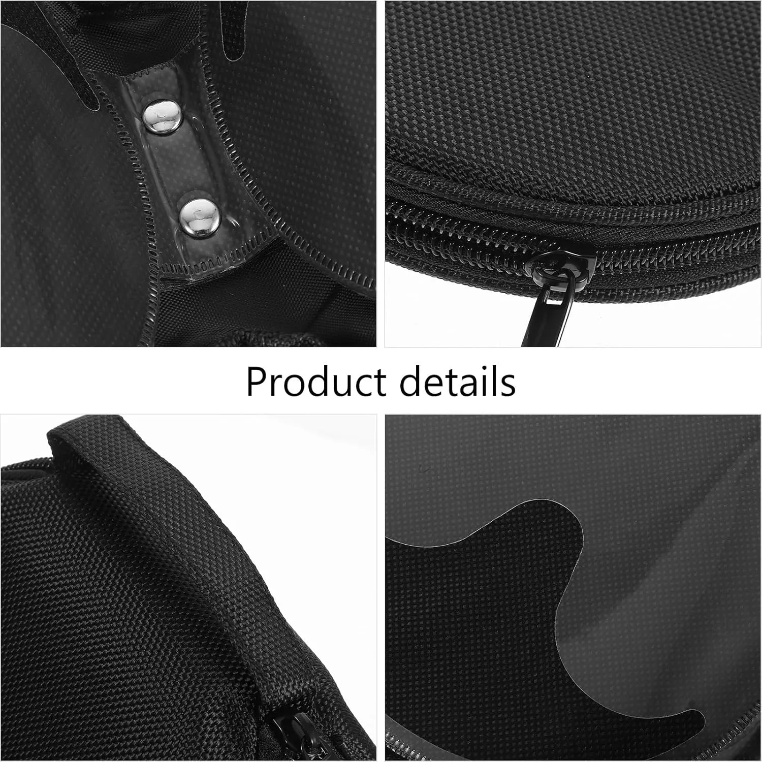 PRETYZOOM Small Cd Case Round Cd Storage Bag Capacity Holder for Cds Dvds Portable Zipper Design Ideal for Travel and Home Organization Compatible with Blank Cds