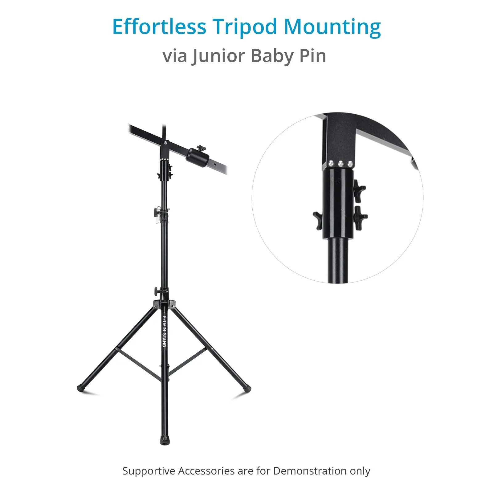 Proaim 8' Vega Jib Crane for DSLR Video Cameras | Payload: 8kg/17lb