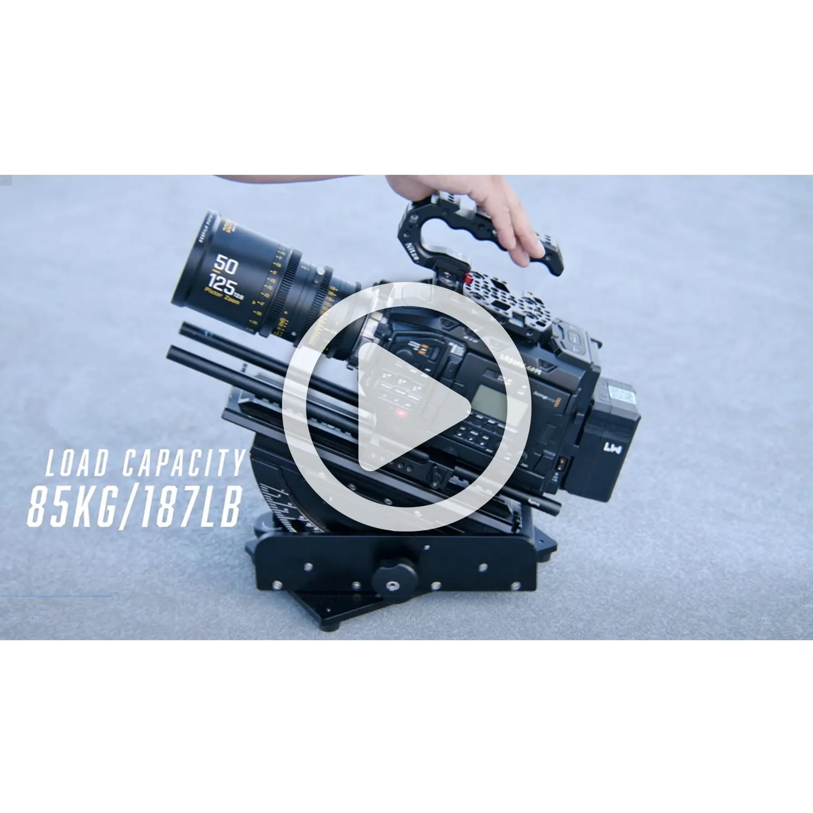Proaim Orbiter Pan & Tilt Video Tripod Head for Heavy Cameras