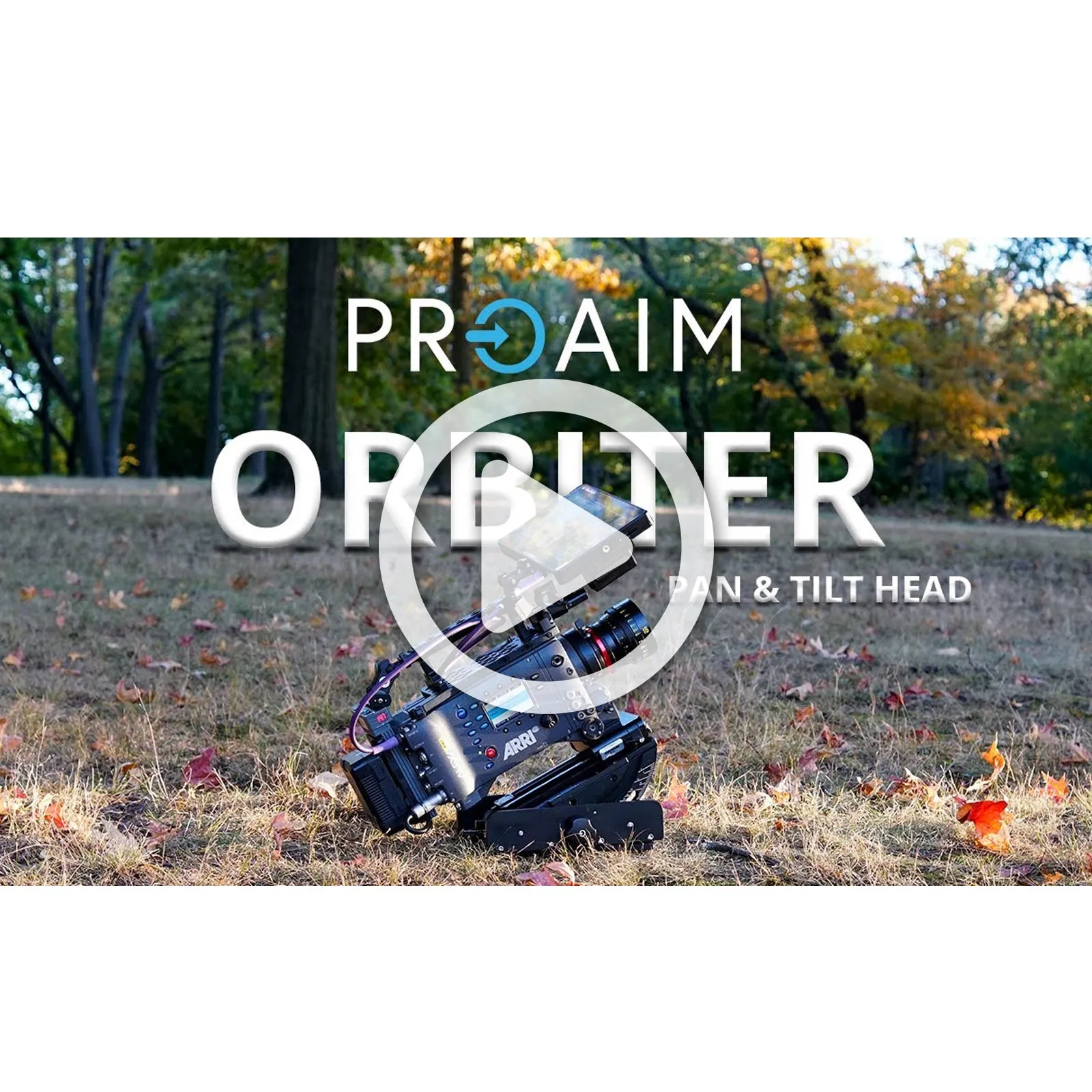 Proaim Orbiter Pan & Tilt Video Tripod Head for Heavy Cameras