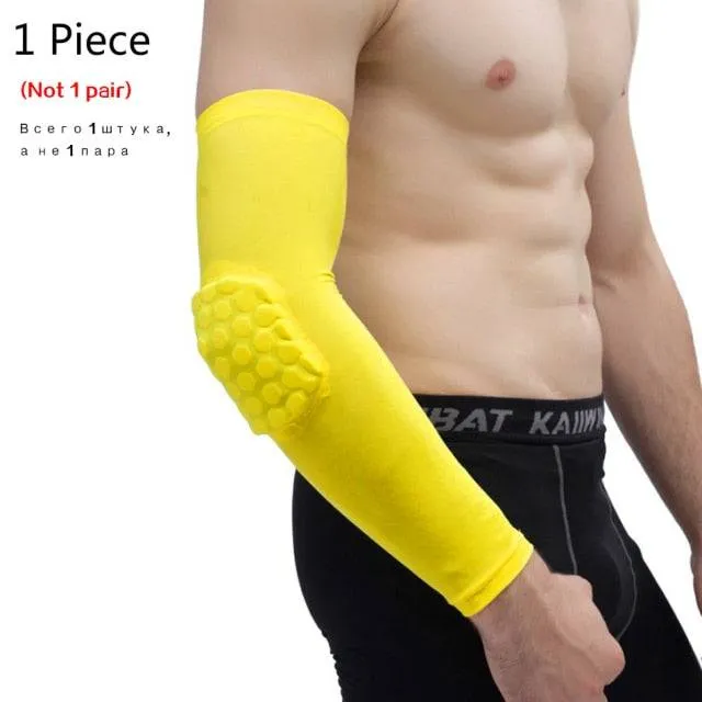 Protective Basketball Knee Pads with Honeycomb Foam Compression for Fitness and Performance