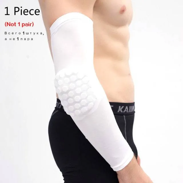 Protective Basketball Knee Pads with Honeycomb Foam Compression for Fitness and Performance