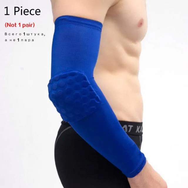 Protective Basketball Knee Pads with Honeycomb Foam Compression for Fitness and Performance