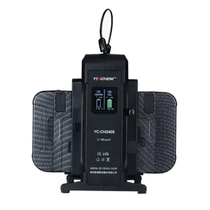 ROLUX COMPACT V-MOUNT DUAL CHANNEL PRO BATTERY CHARGER