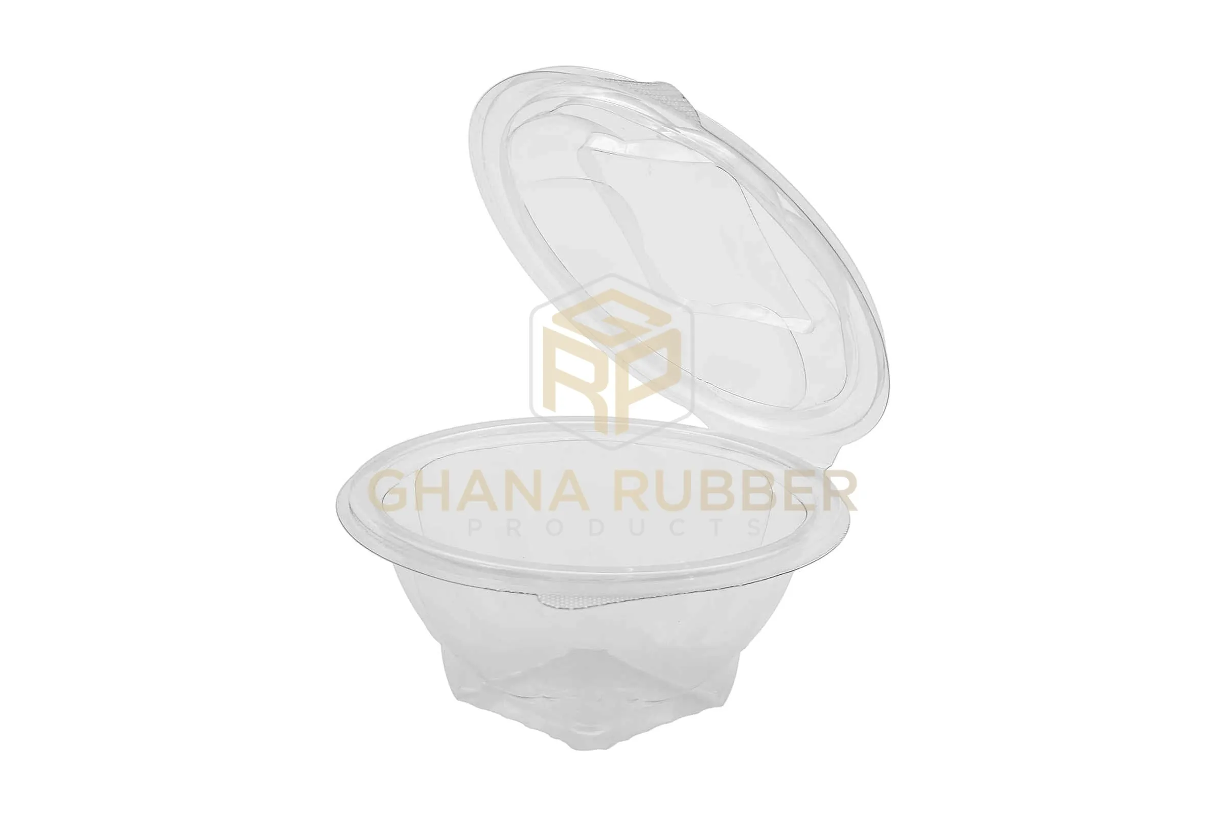 Round Salad Bowls Transparent 250cc