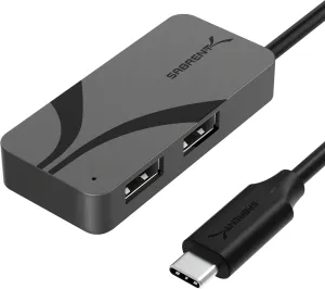 SABRENT USB-C Hub, 3-Port with 100W Power Delivery, 5Gbps USB-A & USB-C Ports, USB PD 3.0 for Laptops, Steam Deck, ROG Ally, Tablets, Phones (HB-C4WP)