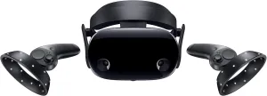 Samsung Electronics HMD Odyssey  Windows Mixed Reality Headset with 2 Wireless Controllers 3.5in Black (XE800ZBA-HC1US) (Renewed)