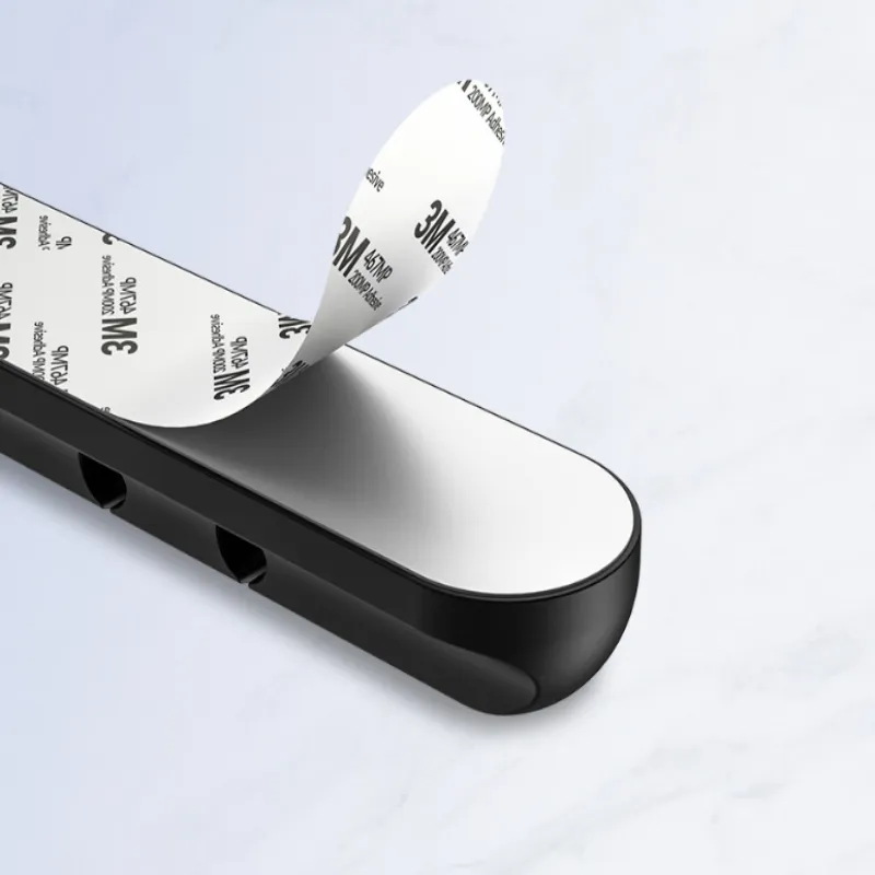 Sleek Silicone Storage Cable Management Cable Clamp