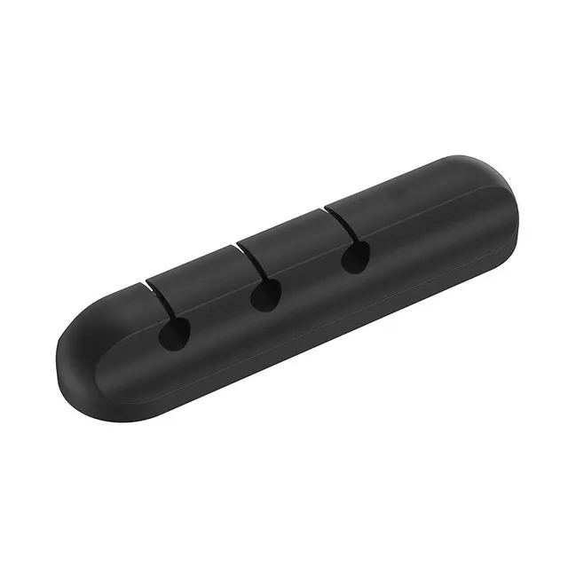 Sleek Silicone Storage Cable Management Cable Clamp