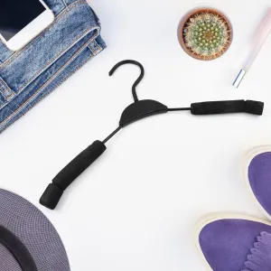 Solid Sponge Hanger Non-Slip Hanger Home No Trace Clothes Hanging Pants Clip Clothing Store Hangers,Clothes Hanger for Closet Wedding Dress Women, Men, Children Clothing (1 pcs)