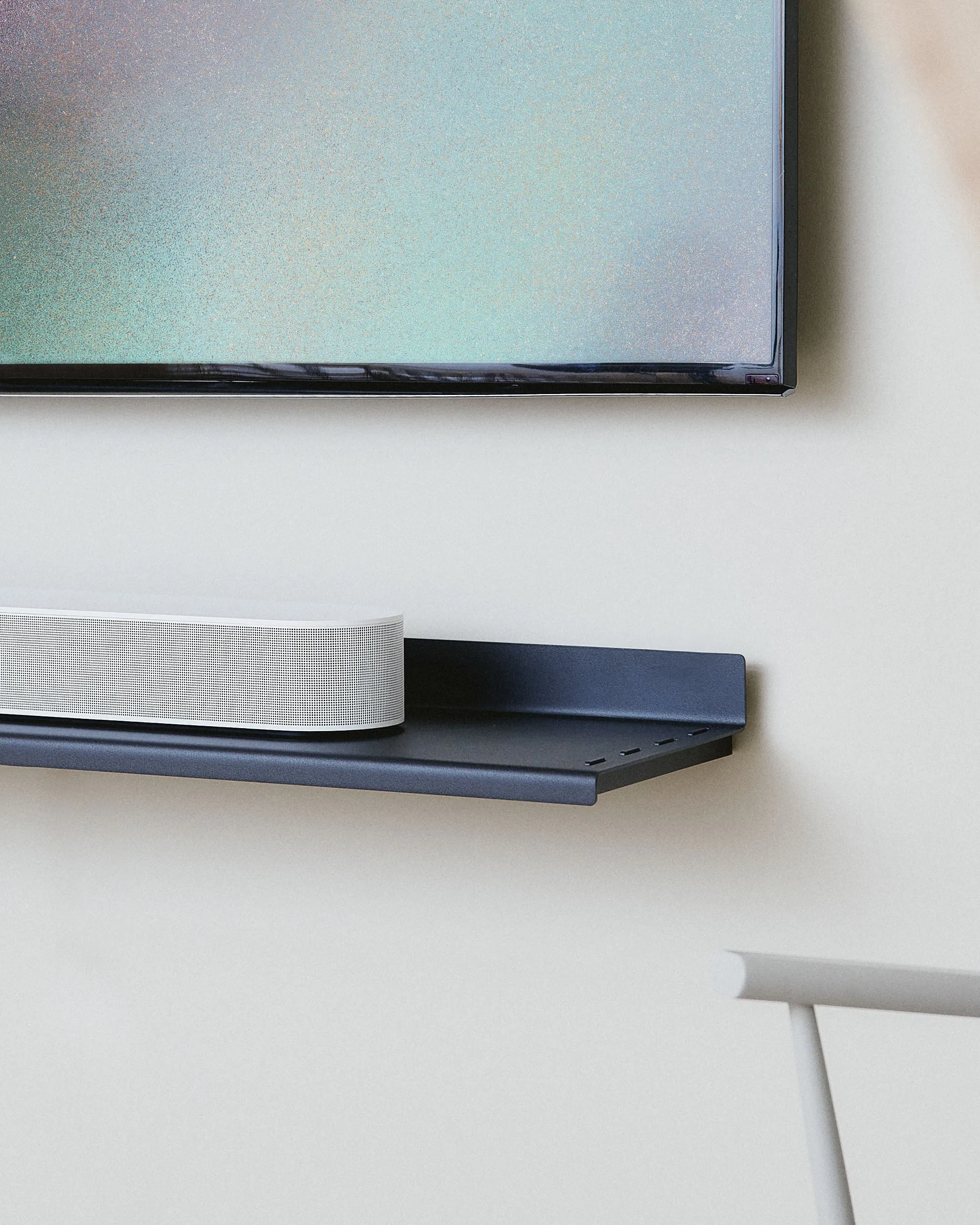 Soundbar Shelf 100 - Charcoal Charcoal