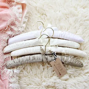Sweet Satin Vintage Hangers in Sage