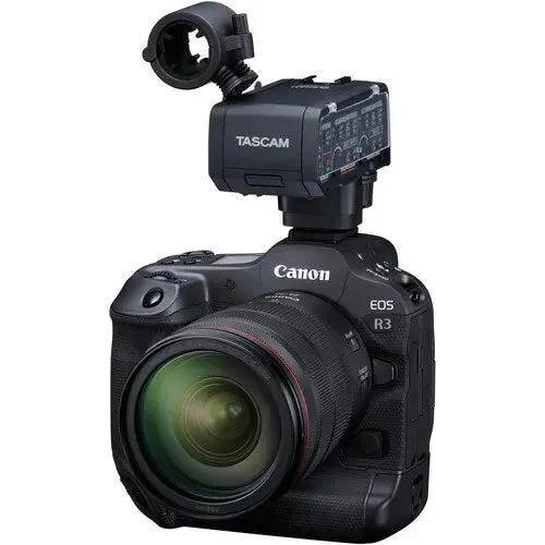 Tascam CA-XLR2d-C XLR Microphone Adapter Kit for Canon Cameras