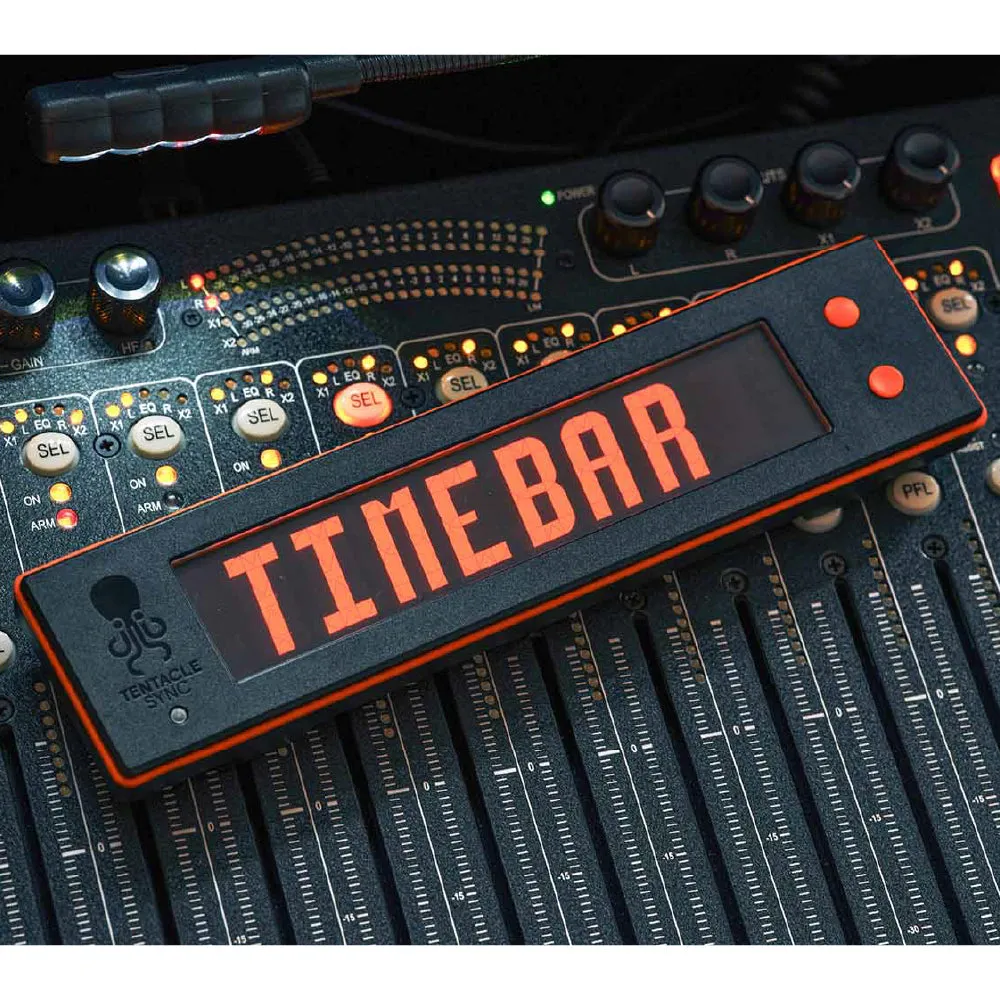 Tentacle Sync TIMEBAR Multipurpose Timecode Display