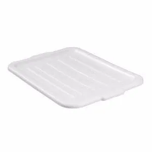 Thunder Group PLBTC001W  1" x 15.8" x 20.8" Plastic White Bus Cover Freezer Safe