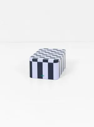 Tin Container S Blue/Lavender