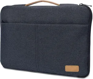 UrbanX Laptop Sleeve Case 15 15.6 Inch, TSA Slim Laptop Cover with Handle, Water Resistant Business Travel Carrying Case Compatible with Lenovo Ideapad 1 15.6 Inch
